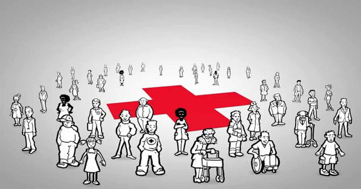 "Das Rote Kreuz in drei Minuten"